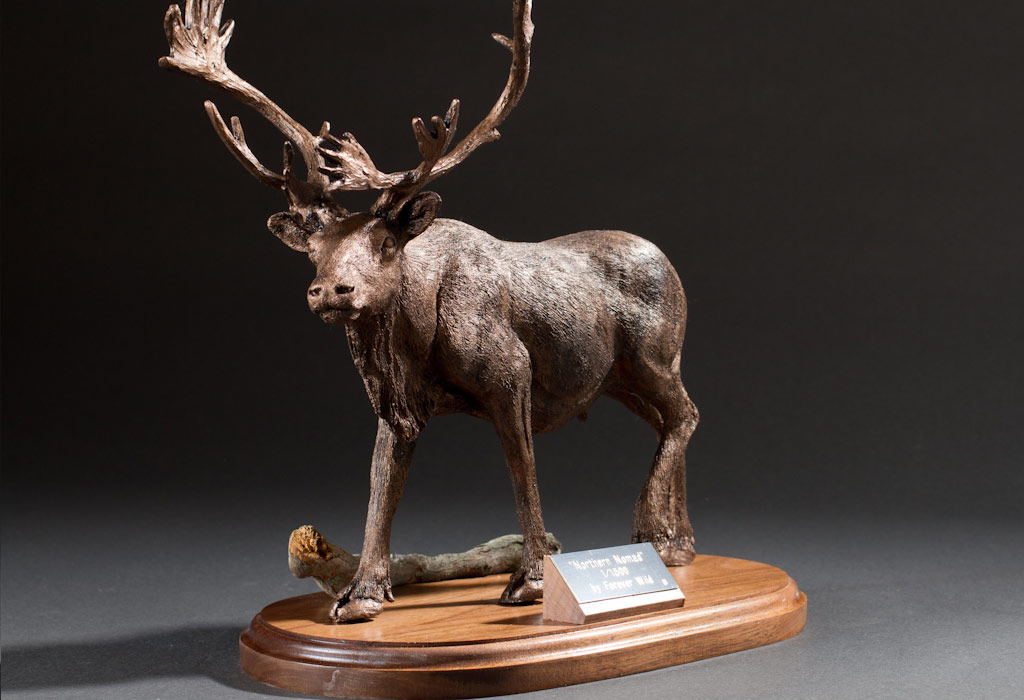 'Northern Nomad' - cold cast bronze
